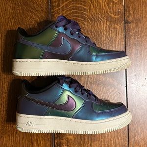 Nike Air Force 1 Low LV8 GS Court Purple 849345-500 Size 5Y